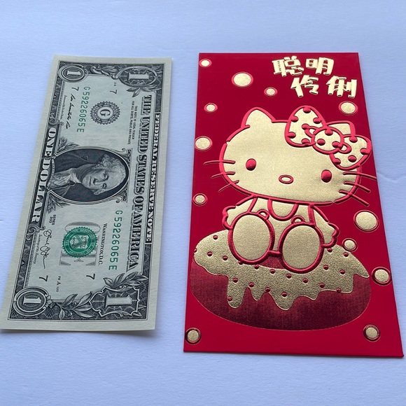 Sanrio Hello Kitty Large Red Envelopes - Picture 4 of 5